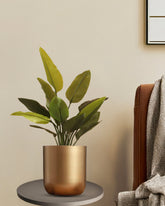 Alamkari India Fabric & Plastic Artificial Banana Potted Plant (70 cm)
